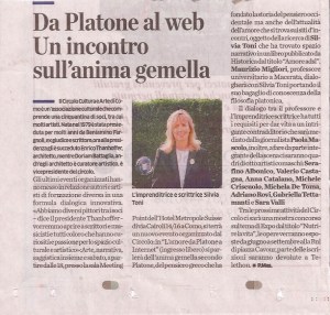 Da Platone al Web articolo La Provincia