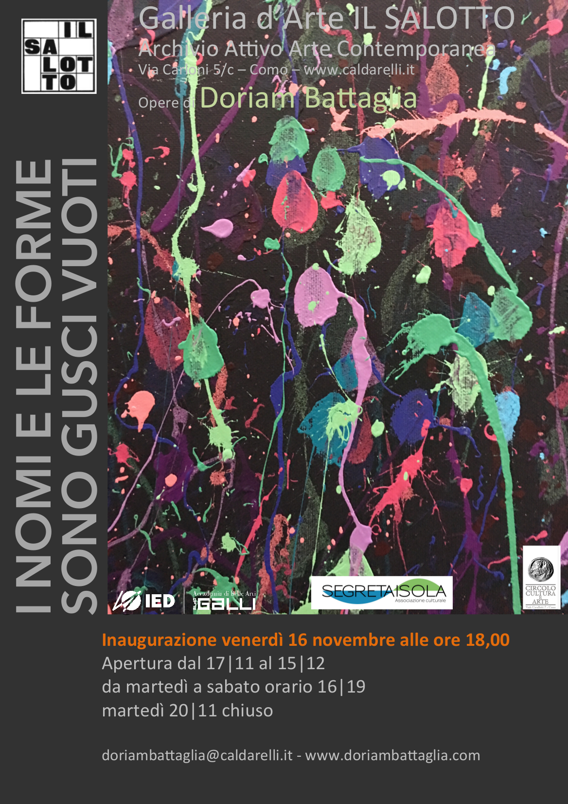 181107 Locandina IL SALOTTO